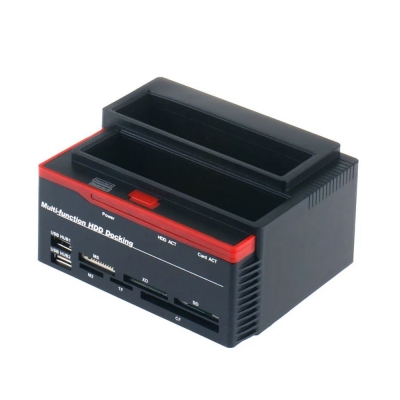 Док-станция для внешних жестких дисков USB2.0 к SATA/IDE-1